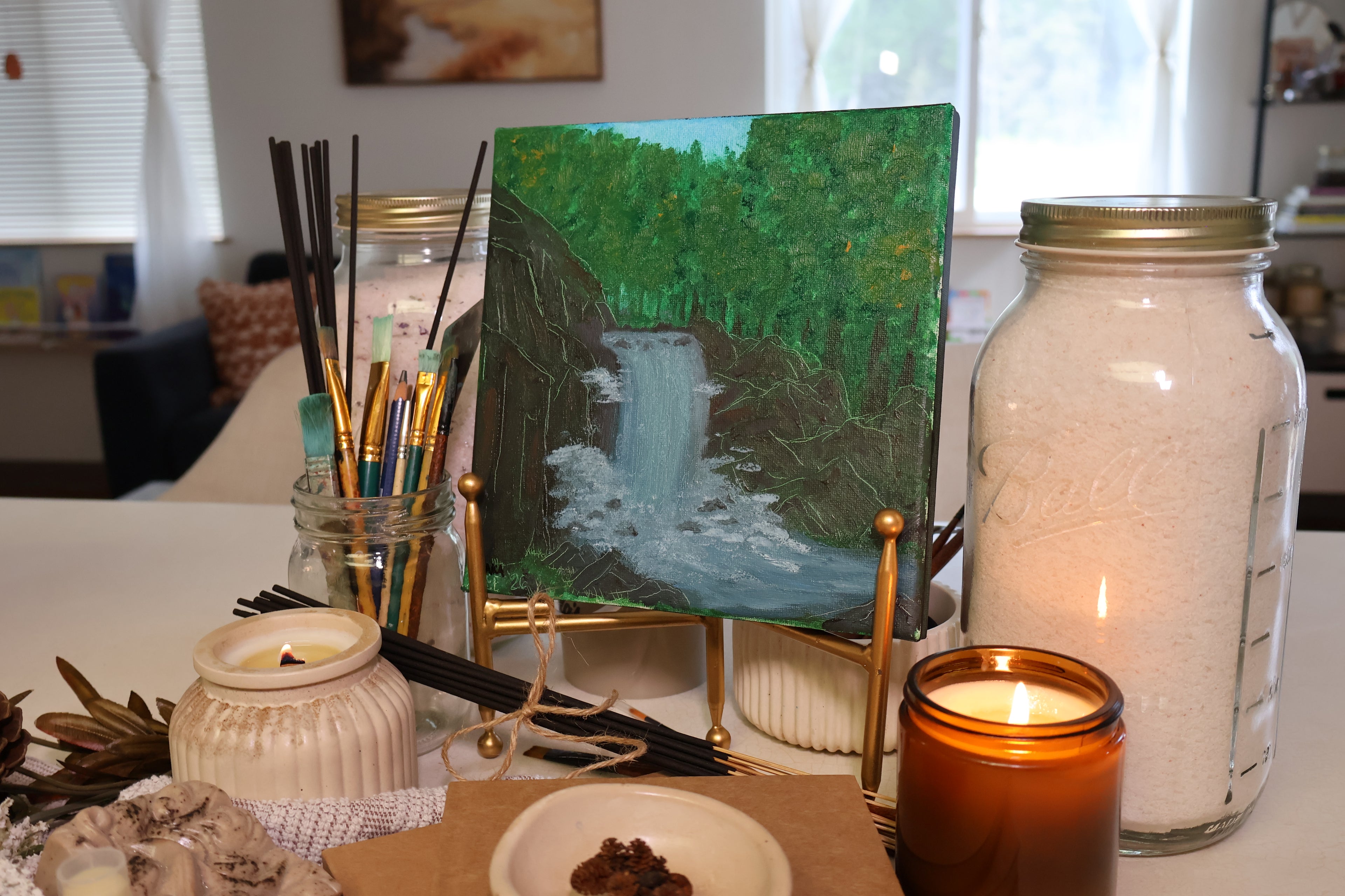 Where the Waters Flow | Framed Oil Painting
