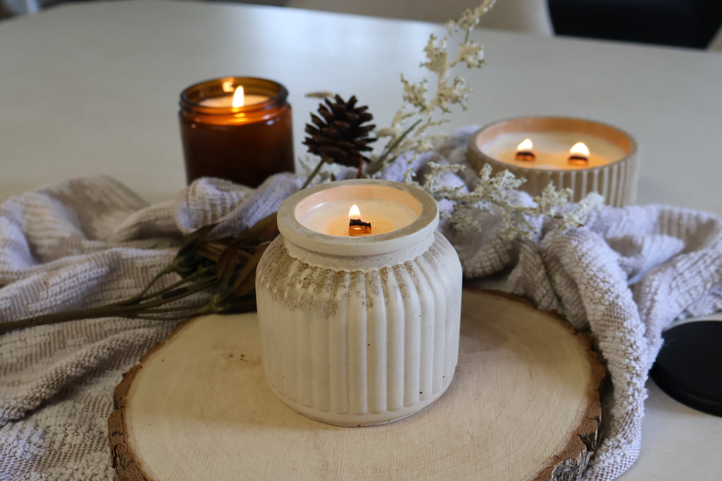 Juna’s ‘Mini’ Hearth Candle - Ceramic Vessel